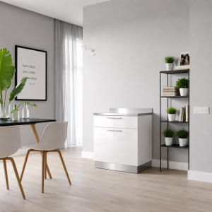 Base cucina 60 cm cassetto e cestone Holda 60C