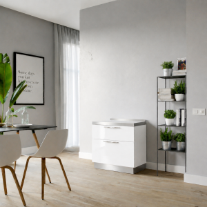 Base cucina 80 cm cassetto e cestone Holda 80C